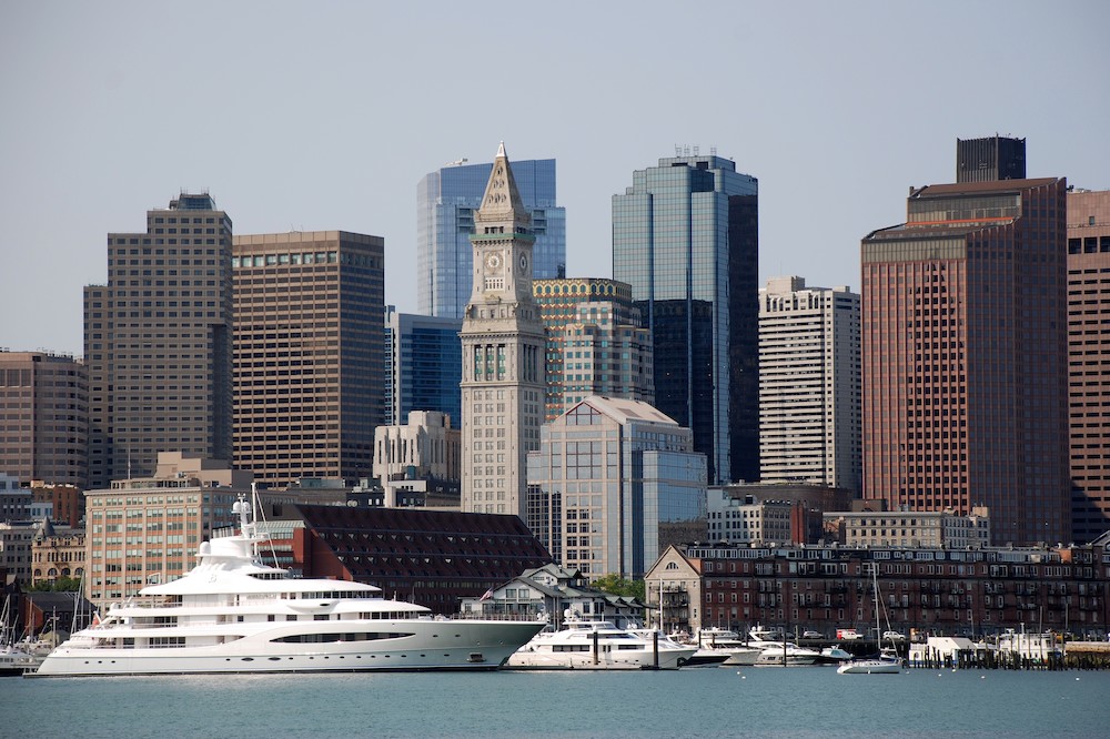 Duncan JD Smith photographed Boston Harbor in the USA