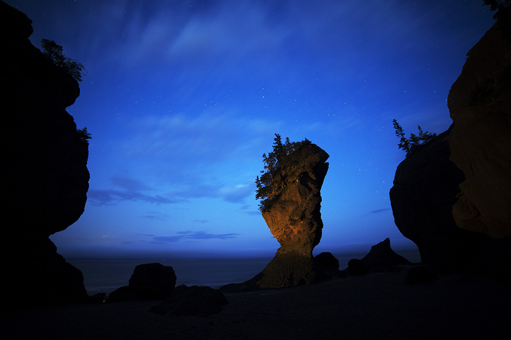 Hopewell Rocks in New Brunswick, Canada, by Stuart Forster