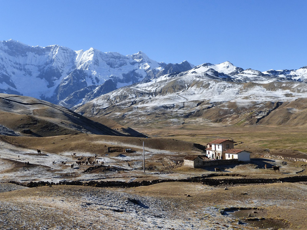 View on the Ausangate Trail, an adventurous route to Macchu Picchu in Peru by Petra Shepherd