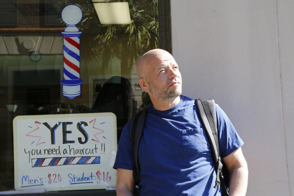 Photographer Finnbarr Webster during the Guild's 2019 AGM in Charleston, South Carolina. Photo by Stuart Forster.