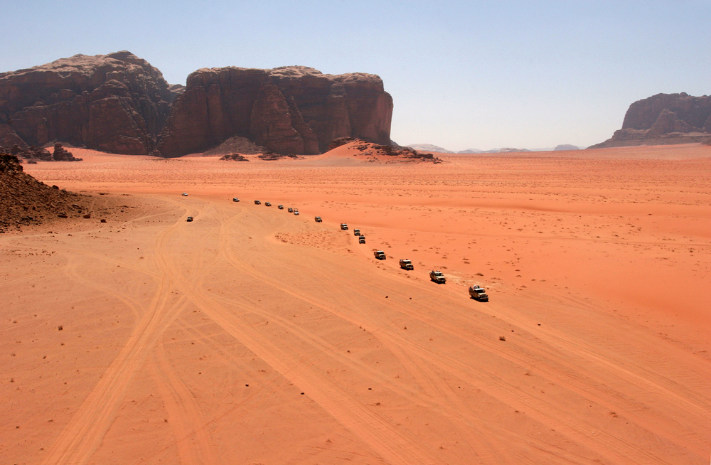 Dave Saunders photo of Wadi Rum in Jordan