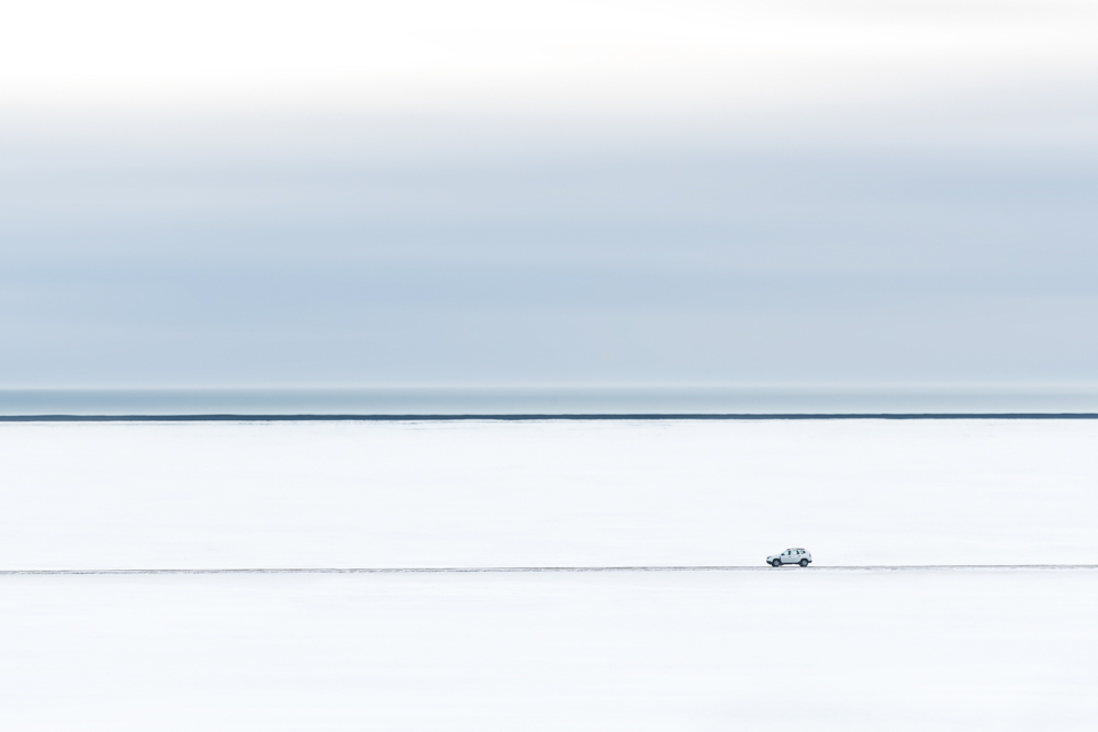 An open road in Iceland by James Rushforth.