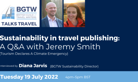 BGTW Talks Travel - Sustainability in travel publishing